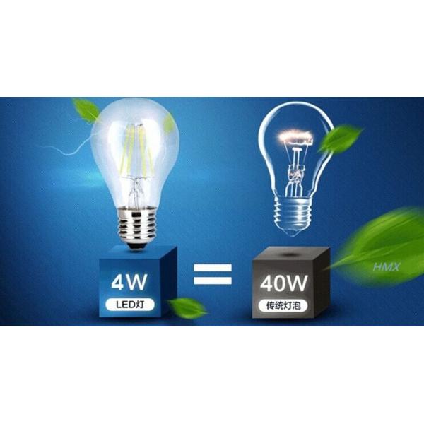 gold tinted T14/T45 filament LED bulb lights E26/E27 4Watt dimmable UL ETL