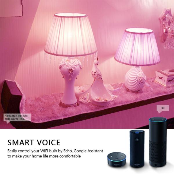 Wifi Smart Light Bulb 7w RGBCW