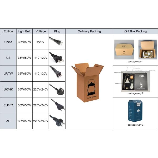 Luxury Glass Candle Warmer Lamps Electric Wood Base Fragrance Aroma Burner Wax Tart Warmers