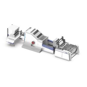 B220 Model 250pcs/Min Square Bottom Shopping Kraft Paper Bag Making Machine 8 Servo Motor