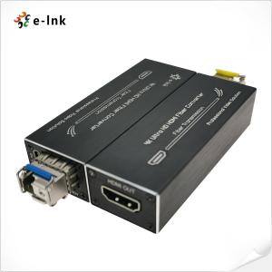 Quality 80KM Micro HDMI Fiber Optic Extender HDMI USB Extender 1.4a Video Signal wholesale