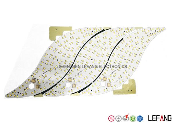 Cheap White Led Array Pcb Board , Aluminum Printed Circuit Boards With Well Heat Dissipation for sale