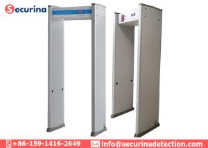 Quality MBSU Backup Battery Walk Through Metal Detector Body Scanner With 6 Detecting Zones wholesale
