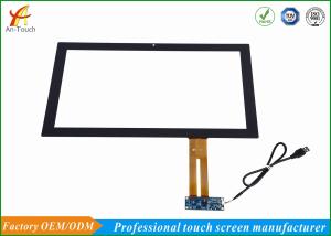 China 18.5 Large Size Capacitive Multi Touch Screen Panel With Usb Controller For Smart home system on sale