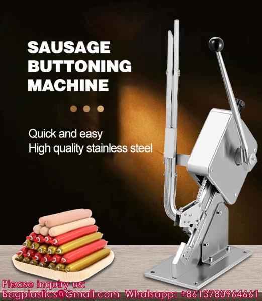 Manual Sausage Tying Machine Knotting Clipper Machine U-shape Manual Sausage