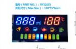 100000hrs Segment LED Display Module CC Polarity For Air Conditioner