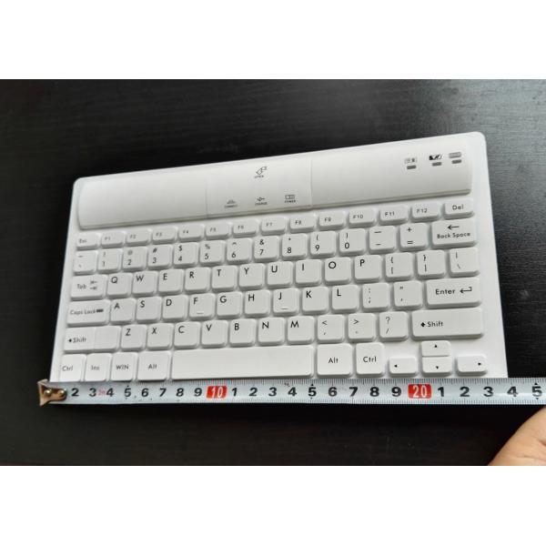 IP65 180mAh Battery Bluetooth 3.0 Washable Medical Keyboard
