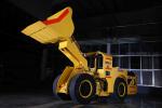 Yellow color LHD Mining Machine Customized Underground Front End Loader 1 cube