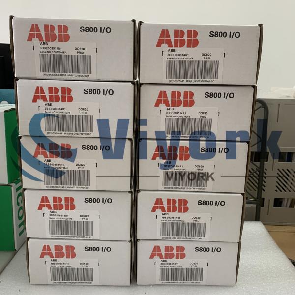 ABB 3BSE008514R1 DIGITAL OUTPUT MODULE DO820 8 RELAY 24-230VAC 3AMP NEW