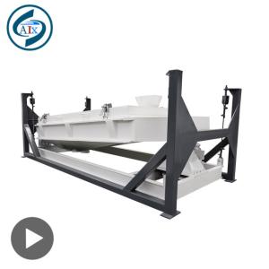 Poultry Feed Processing Equipment Rotary Screener Machine Easy Maintaining