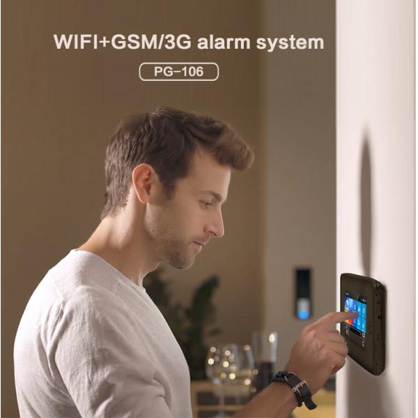 Homelife Security Wifi+gsm Touch Screen Smart Intelligent Alarm System To The Elderly Or Patients