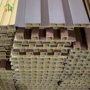 China Durable Wpc Wall Panel Impact Resistance Wood Plastic Composite Decoration Wall Board on sale