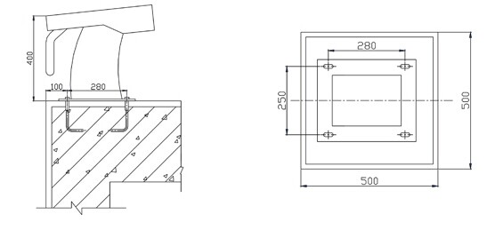 Luxurious swimming pool starting platform , swimming pools starting block