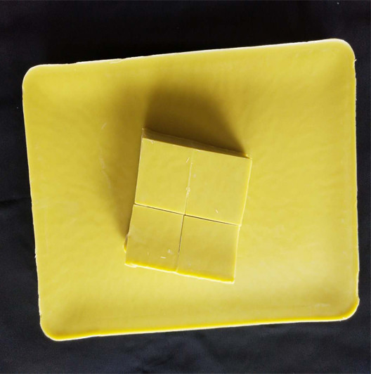 HS Tariff Code 1521 9010 Yellow Beeswax Slabs For Shoes Waterproofing
