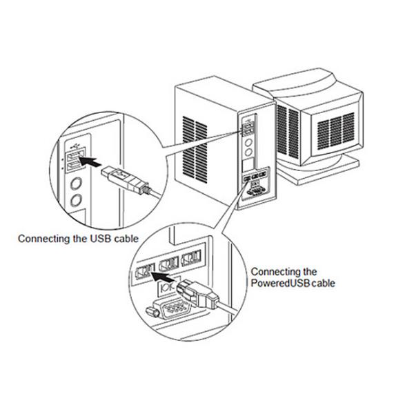 Durable USB Power Cable Molded - Strain Relief Construction For Flexible Movement