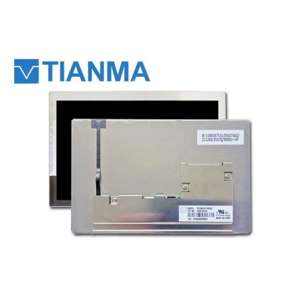 7 Inch P0700WVF1MA00 TIANMA Display High Brightness 1500Cd/M2 TFT LCD Panel