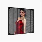 Grille Structure Transparent LED Screen Natural Illumination with Unobstructed
