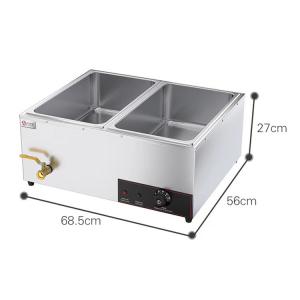 China Commercial Electric Buffet Hot Soup Food Warmer Silver Capacity Optional Stainless Steel on sale