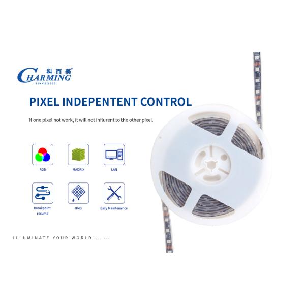 Multiscene SMD5050 RGB Light Strip , SPI Control Club LED Light