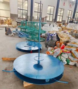 Quality Turntable Device Laying Bracket Vertical Type Wire Reel Stand Stringing Construction Tools wholesale