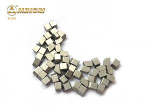 Quality Cemented Carbide Tips / Tungsten Carbide Saw Tips For Cutting Wood Hard Materials wholesale