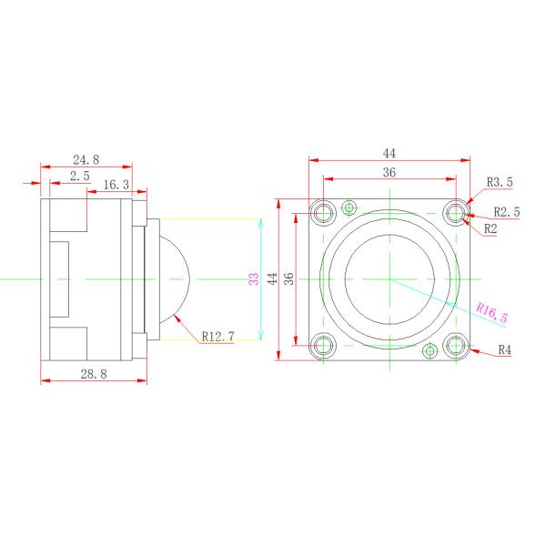 25mm Trackball Pointing Device High Sensitive For Industrial Computer