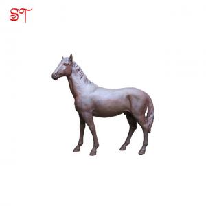 Quality Metal Garden Creative Decorations Horse Statues Life Size Stainless Steel Sculptures For Outdoor Decorative Statue wholesale