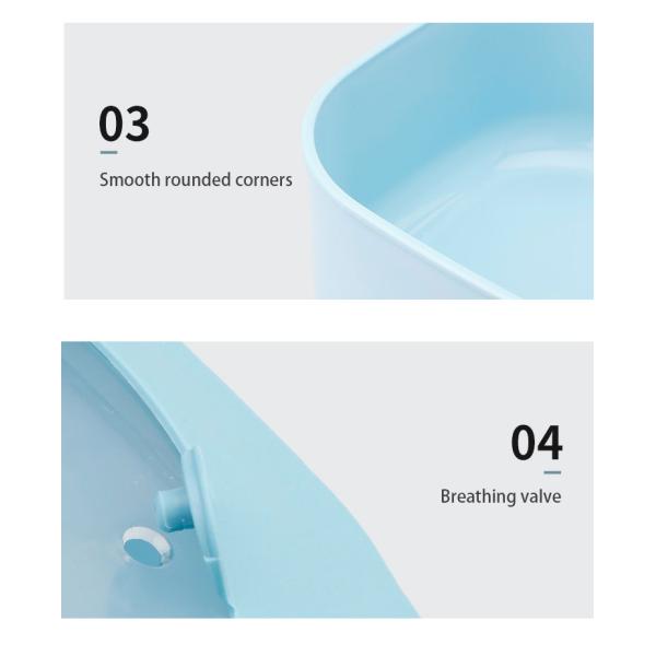 Yellow 0.6L 1.4L Microwave Safe Food Storage Containers With Lids