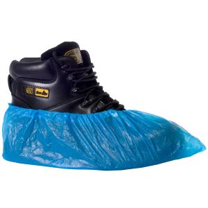 China Disposable Non Woven Non Slip Booties Coverings For Hospital PP CPE Shoe Covers OEM on sale