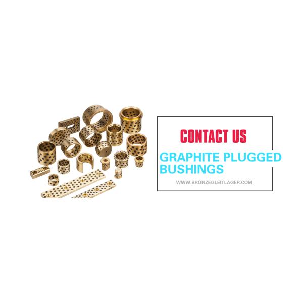 Centrifugal Casting Graphite Plugged Bushings Large Size C86300 Alloy