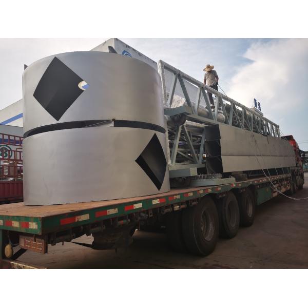 Half Bridge Sludge Scraper System With Secondary Sedimentation Tanks