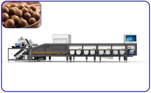 Quality Nuts Intelligent Robot Grading Sorting Machine 8 Channel Computer Control wholesale