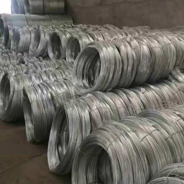 Direct Manufacture Low Carbon Steel dismeter 0.4-5mm Hot Dipper Galvanized Wire For Woven Wire Mesh