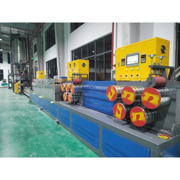 Efficiency PET Strap Making Machine For Making PET Straps From 100% Bottle Flakes