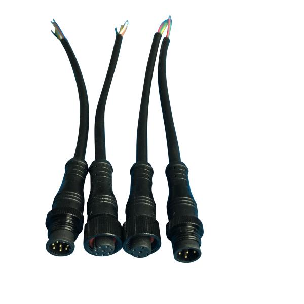 Cheap M5 M8 M12 Signal Connector Sensor Cable 3 4 5 8 12 Pin Custom IP67 Waterproof Connector With Cable for sale
