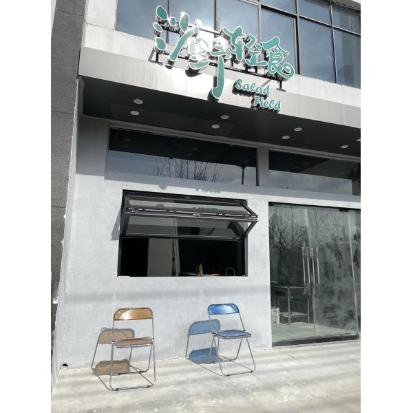 Mediterranean Solar Heat Gain Folding Windows - External Automated Louvers