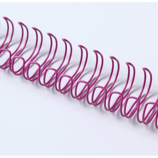 Nylon Coating 6.4-38.1MM Metal Double Loop Binding O Shape