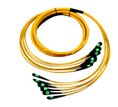 Quality Fiber Optic Passive Components, DW-MPOST72 MPO to ST Patch cord, 72 Cores wholesale