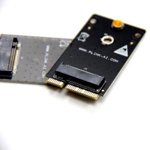 China Mini PCIe To M.2 PC Assembling Parts Solid State Disk Adapter Board IPEX Connector on sale
