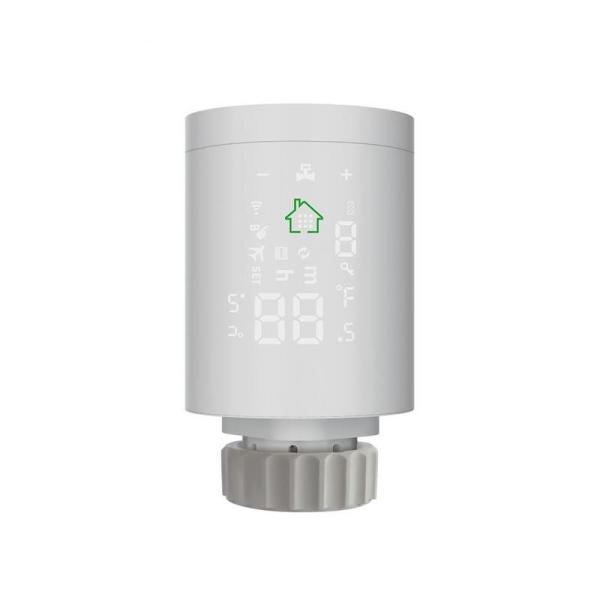 Cheap Tuya ZigBee3.0 WiFi Smart TRV Programmable Thermostat Heater Temperature Controller for sale