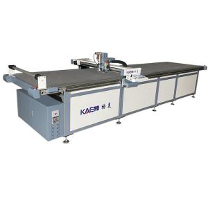 Professional CNC Digital Cutter for Fabric Textile Garment Blue Frame Silver