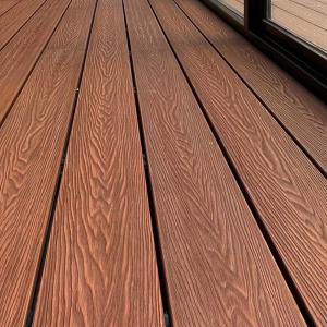 Buy cheap Safety 3D Composite Decking Fire Resistant Composite Backyard Deck Board from wholesalers