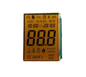 Quality SPI Interface Segment HTN Lcd Display Positive Semi Transpare Mode wholesale