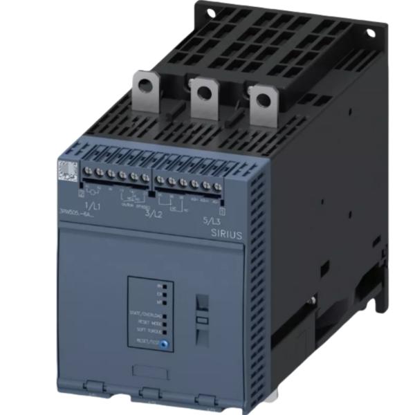 SIEMENS 3RW5056-6AB15 SIRIUS SOFT STARTER 200-600 V 171 A, 110-250 V AC SCREW TERMINALS ANALOG OUTPUT