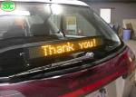 RGB Car LED Sign Display With Meanwell Power Supply , High Definition IP65