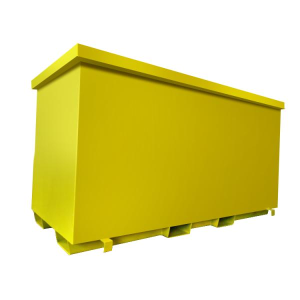 Outdoor Scrap Metal Trash Can Construction Waste Collection And Transfer Equipment