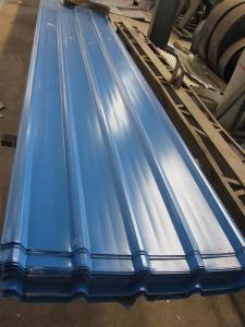 Quality 1500 - 3800mm Length JIS G3322 CGLCC, ASTM A792 Prepainted Corrugated Steel Roof Sheets wholesale