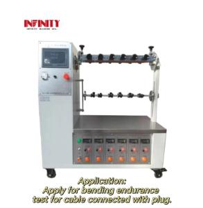 Quality Bending Speed 10~60c.p.m Adjustable Plug Bending Durability Testing Machine wholesale