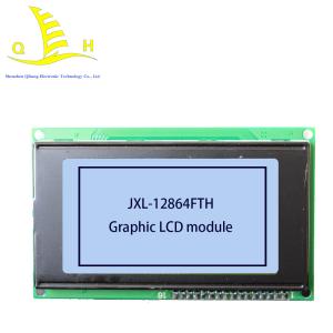 Quality OEM Backgound Grey 128 64 STN Alphanumeric LCD Display Module wholesale