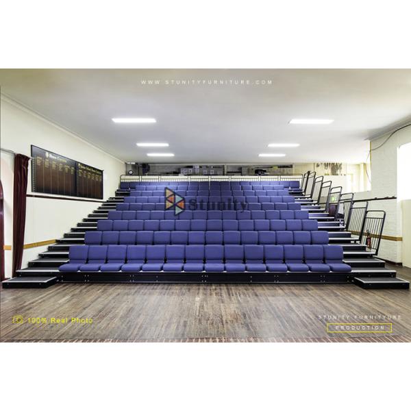 Fireproof Indoor Theater Telescopic Seating System